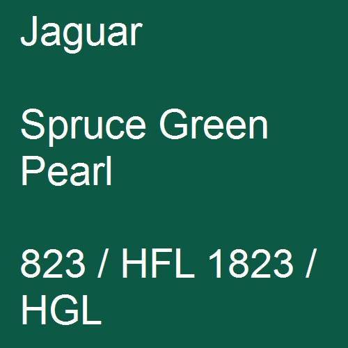 Jaguar, Spruce Green Pearl, 823 / HFL 1823 / HGL.